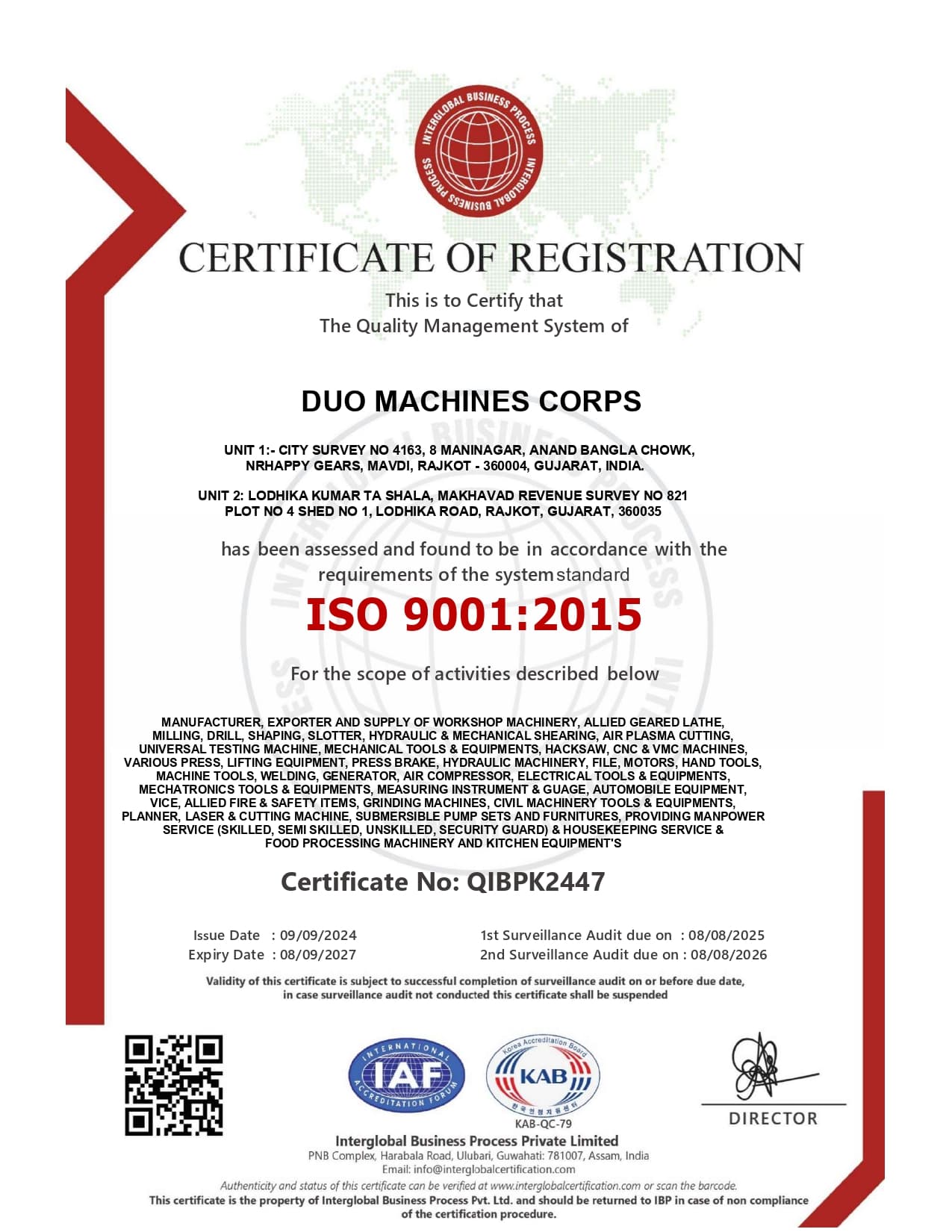 ISO 9001 2015